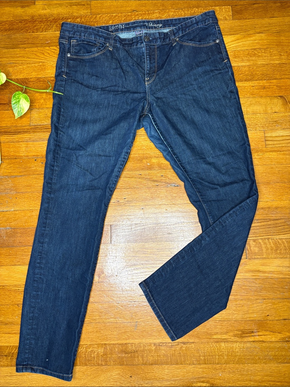 Tommy Hilfiger Women’s Skinny Jeans in Deep Indigo